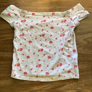 Pacsun off the shoulder t-shirt